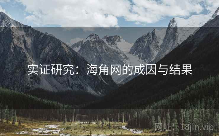 实证研究：海角网的成因与结果